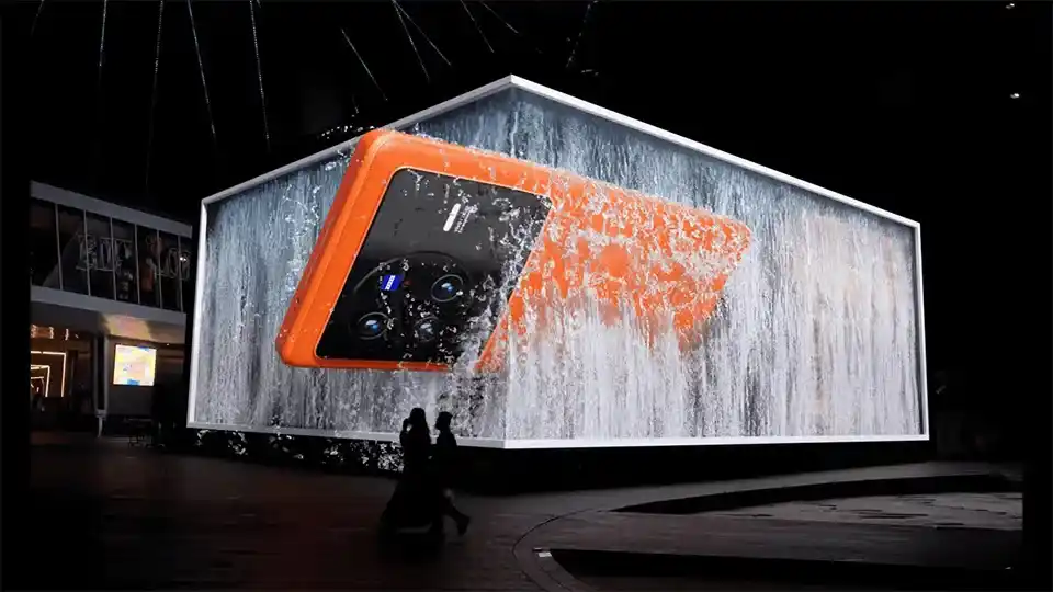 immersive 3d led display billboard