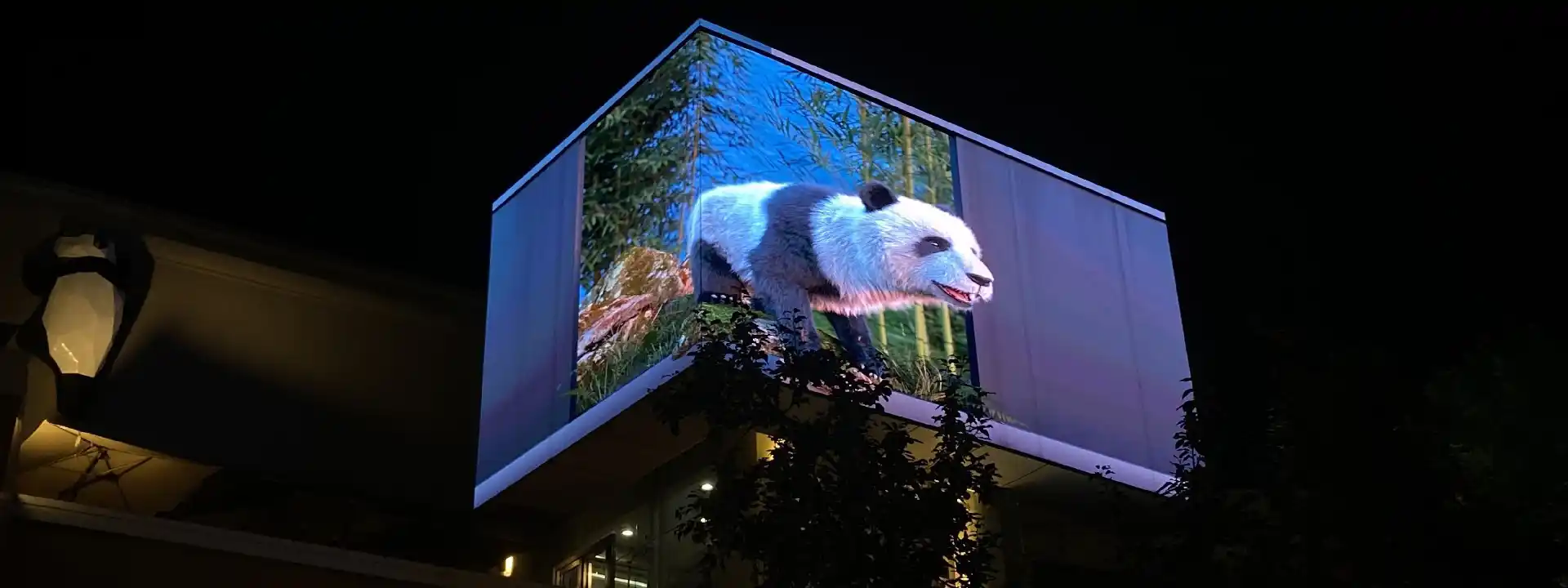 outdoor 3d led screen for advertising