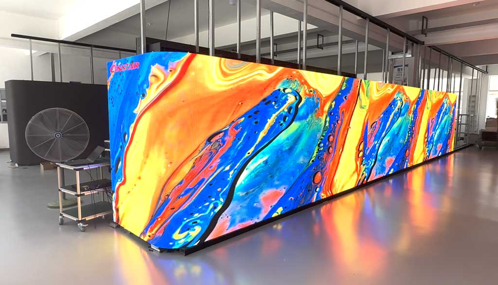 cob direct view led video wall