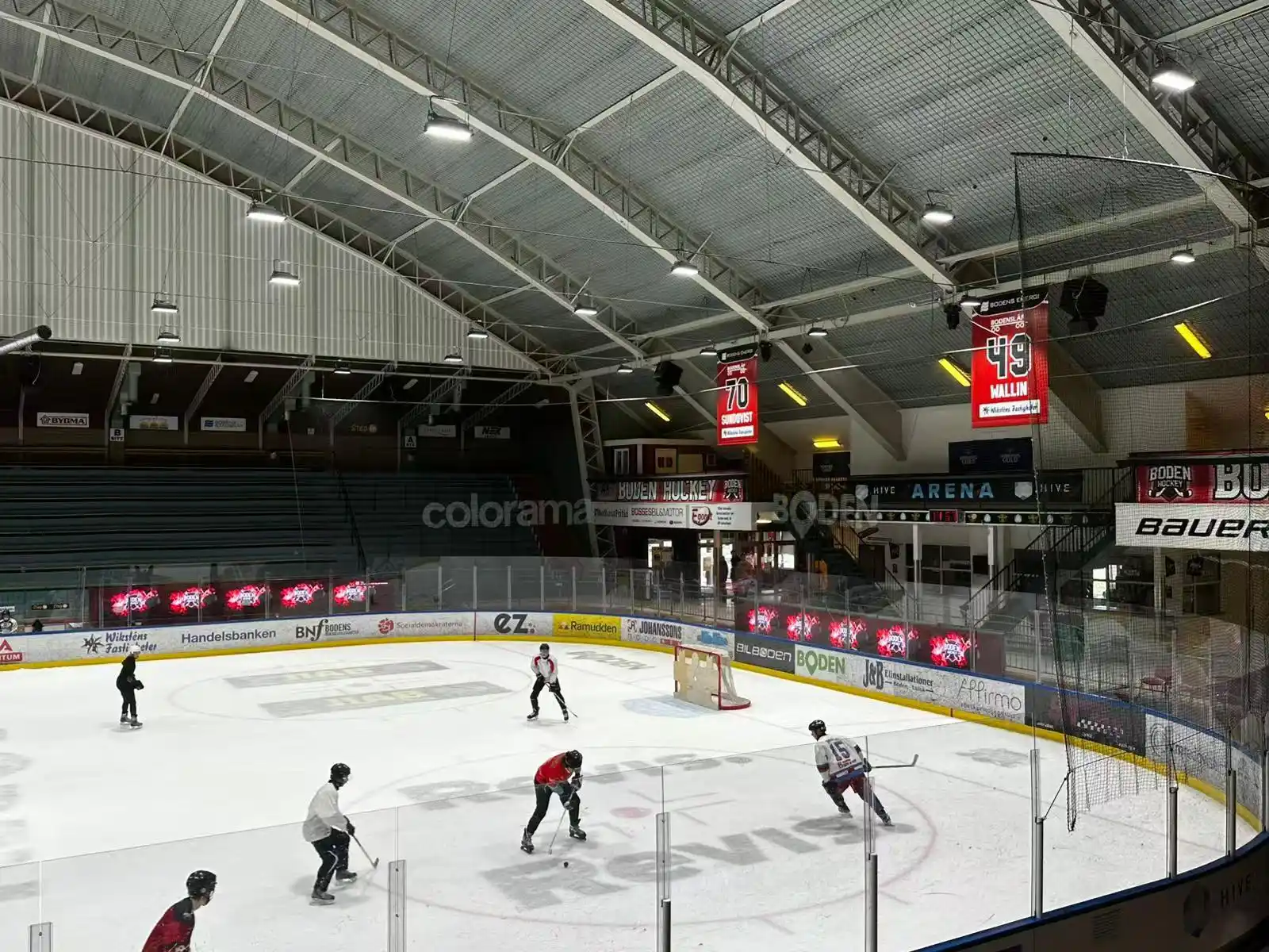 cinstar stadium led display for swedish hockey arenas 3
