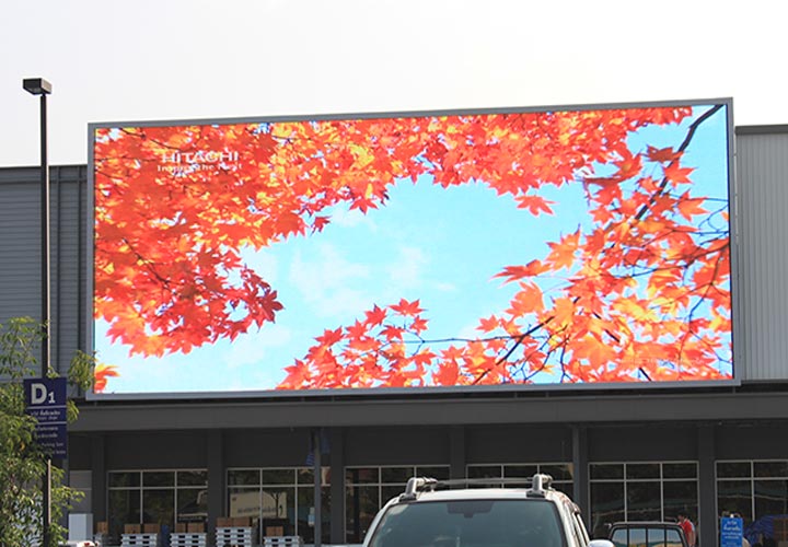 Cinstar 10mm Building Facade LED Advertising Billboard